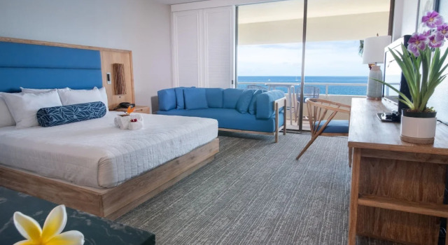 Двухместный номер oceanfront Royal Kona Resort
