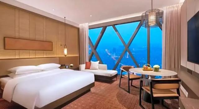 With Club Access Zimmer Zhejiang Marriott Hotel