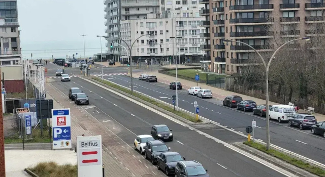 Spacious Apartment With Large Terrace Parking in Ostend