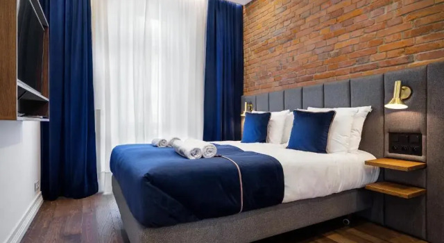 Апартаменты с 3 комнатами с балконом Tyzenhauz Apartments Superior