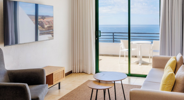 Двухместный номер Standard с балконом и с видом на море Hotel Chatur Palmera Mar