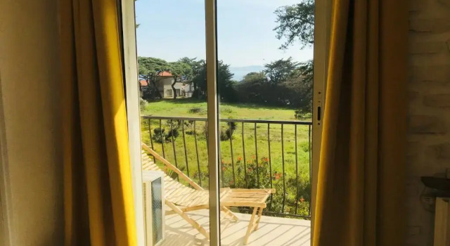 Трёхместный номер Standard с балконом Villa à proximité de la plage de lalmanarre
