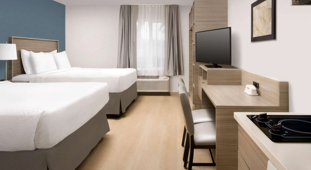 Четырёхместный номер Standard WoodSpring Suites Seattle Redmond