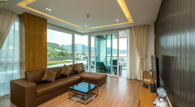 Privilege A1- Private pool sea view apartment on Kalim bay
