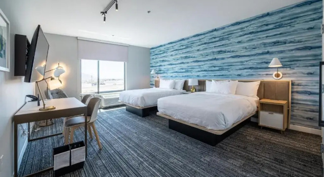 Четырёхместная студия TownePlace Suites by Marriott Norfolk
