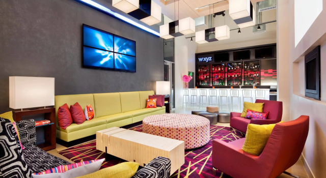 Aloft by Marriott Manhattan Downtown - Financial District, Забронировать Отель Отели Нью-Йорка с завтраком, рядом с Fearless Girl Statue, Завтраки