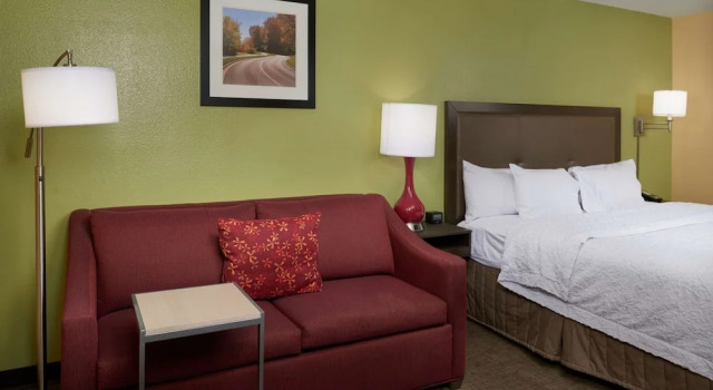 Двухместная студия Hampton Inn Shelbyville