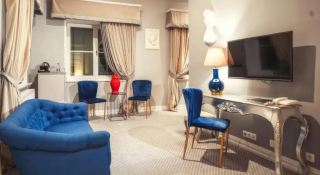 Номер Deluxe Hotel Pałac Alexandrinum