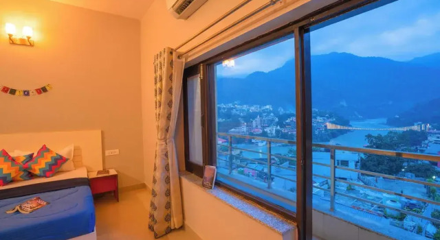 Номер Deluxe с панорамным видом goSTOPS Rishikesh, Lakshman Jhula