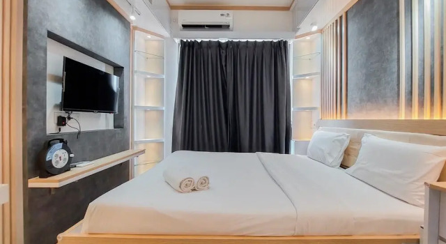 Lejlighed High Floor And Simply Look Studio At Sky House Bsd Apartment