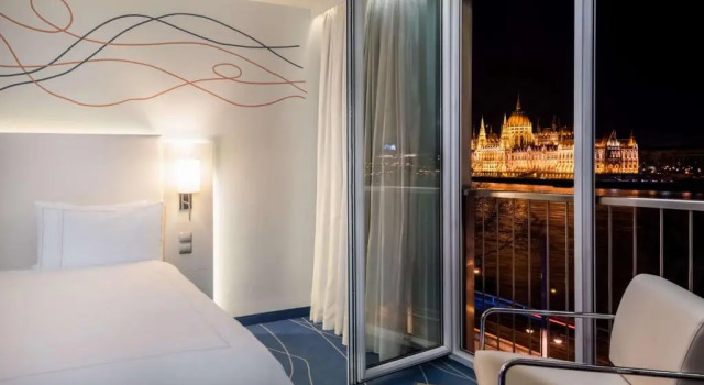 Двухместный room Superior with Danube view Park Plaza Budapest