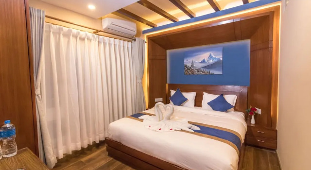 Двухместный номер Deluxe с балконом Himalayan Suite Hotel