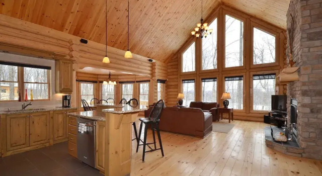 Chalet Charm Wood, Rezervovat Chata Vily v Riviere-Rouge, Vila