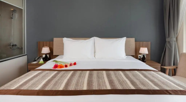 Двухместный номер Deluxe с видом на море Libra Hotel Nha Trang
