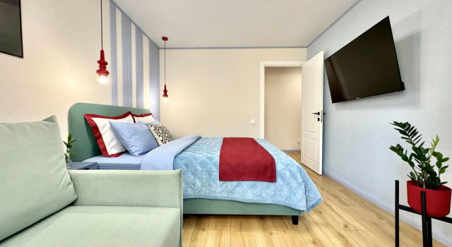 Holidays in Koenig 2-k with a balcony in the center near the Southern railway Station, Book Apartment Kaliningrad Kaliningrad Region