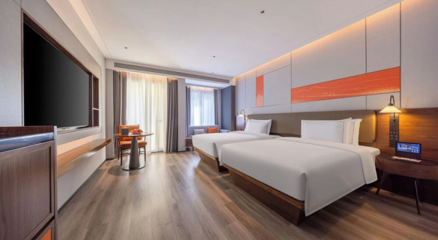 Двухместный номер Deluxe UrCove by HYATT Zhuhai Gongbei Port
