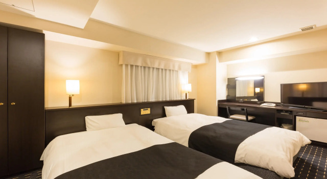 Двухместный номер Standard APA Hotel Niigata Tsubamesanjo Ekimae