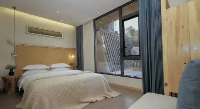 Двухместный люкс Luxury Jijing Zhaoxing Boutique Homestay (Zhaoxing Dong Village Branch)