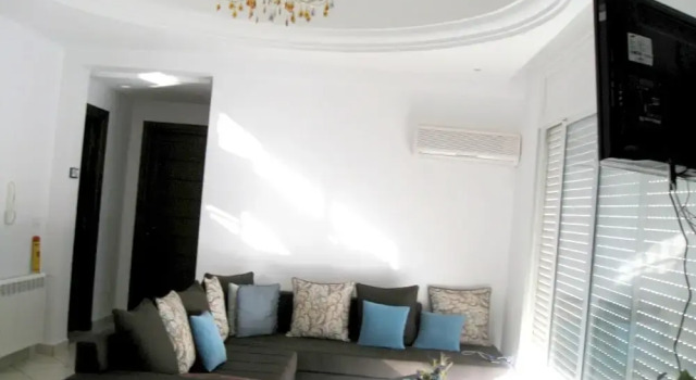 Apartment With 2 Bedrooms in Hammamet, With Wonderful sea View, Pool A