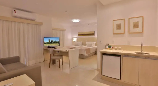 Двухместный номер Superior Hotel Araucaria Flat Araraquara