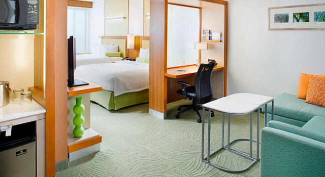 Двухместный семейный люкс SpringHill Suites by Marriott Dallas Richardson/Plano