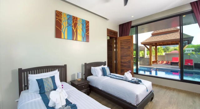 Вилла Luxury с 4 комнатами с красивым видом из окна Baan Santhiya Private Pool Villas