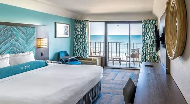 Двухместный номер Standard с видом на океан Crystal Coast Oceanfront Hotel