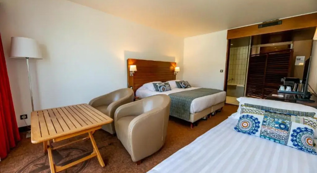 Двухместный номер Superior с видом на море Hotel Le Grand Pavois