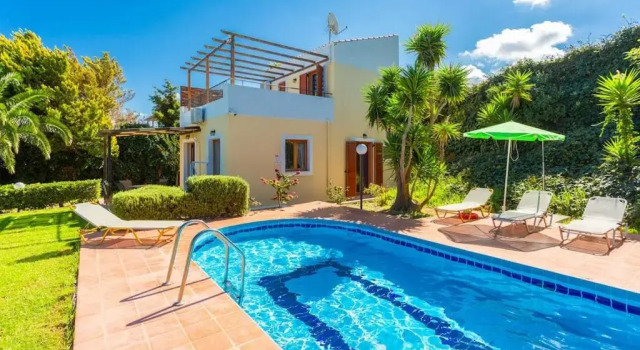 Вилла Villa Sevos Large Private Pool Sea Views A C Wifi Car Not Required - 1891
