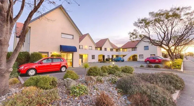Кровать в общем номере Bella Vista Motel Blenheim