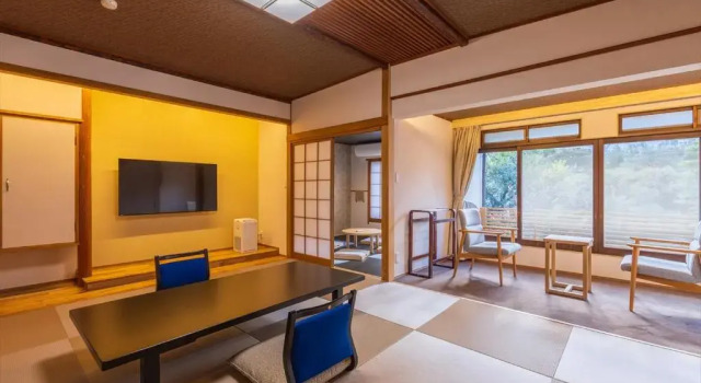 Четырёхместный номер Standard Atami Onsen Yamaki Ryokan