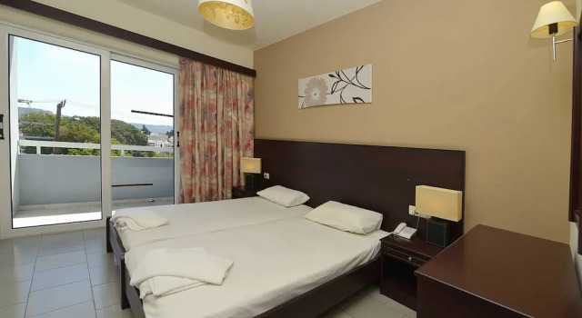 Апартаменты с 2 комнатами с балконом Ialysos City Hotel
