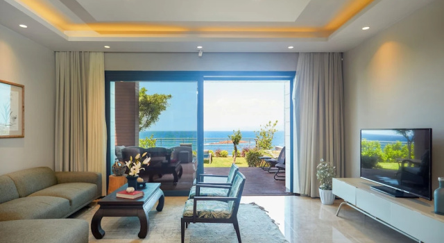 Вилла с 3 комнатами с видом на море Root Redrock Villas Yalıkavak