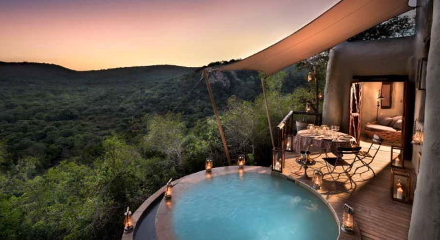 andBeyond Phinda Rock Lodge, Забронировать Отель Финда Квазулу-Наталь