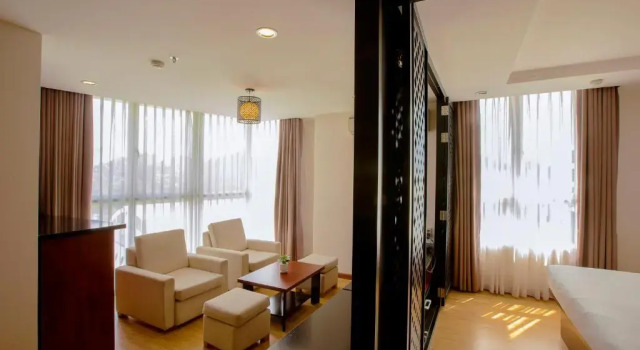 Номер Deluxe M Village Hotel Nguyễn Du, a brand of Modern Village Lifestyle