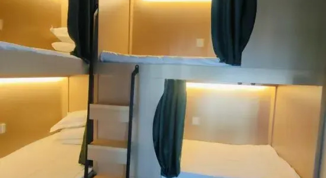 Кровать в общем номере (женский номер) Qingcheng Hostel Youth Travel