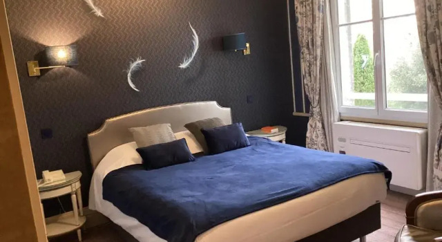 O podwyższonym standardzie dwuosobowy pokój Hôtel L'Yeuse