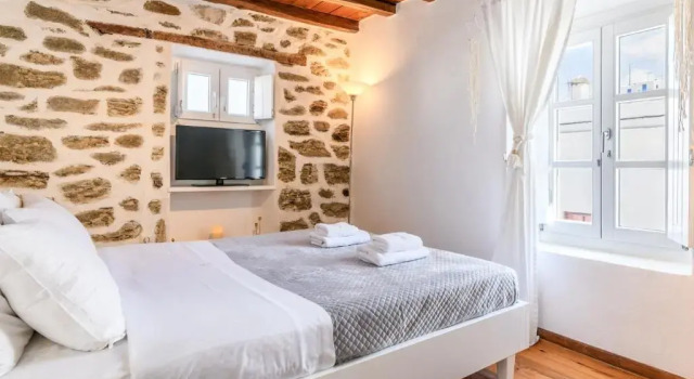 Коттедж c 1 комнатой Seablue Town Maisonette Mykonos
