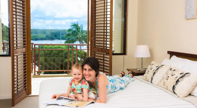 Апартаменты с 3 комнатами с видом на реку Colonial Resort Noosa