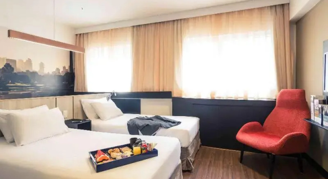 Двухместный номер Standard Mercure Sao Paulo Bela Vista