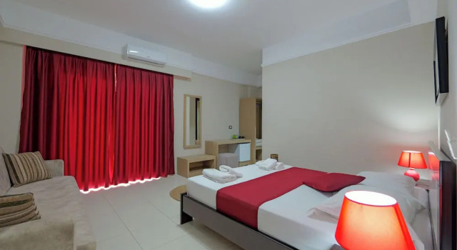 Двухместный номер Standard с балконом и с видом на море Heksamil Hotel