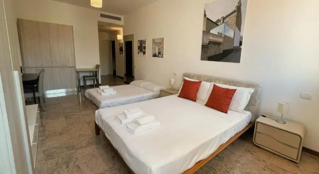 Двухместная студия EGO Residence Ferrara & City Center Apartment