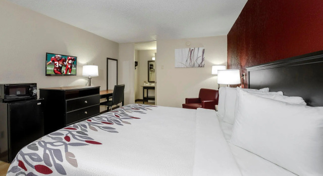 Двухместный номер Superior с видом на бассейн Red Roof Inn Hot Springs