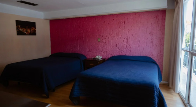 Økonomi- dobbelt værelse Motel Zacatecas Courts
