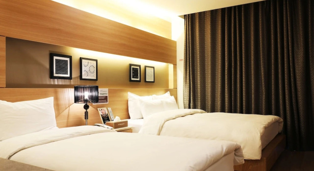 Двухместный люкс с видом на город Sorae Tourist Hotel Cacao