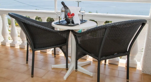 Трёхместный номер Standard с балконом и с видом на море Pantokrator Hotel