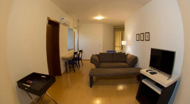 Четырёхместный номер Standard с видом на озеро Lagoa Serena Flat Hotel