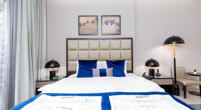 Stunning Studio Near Burj Khalifa, Забронировать Апартаменты/квартира Дубай Эмират Дубай, рядом с Дубайский аквариум