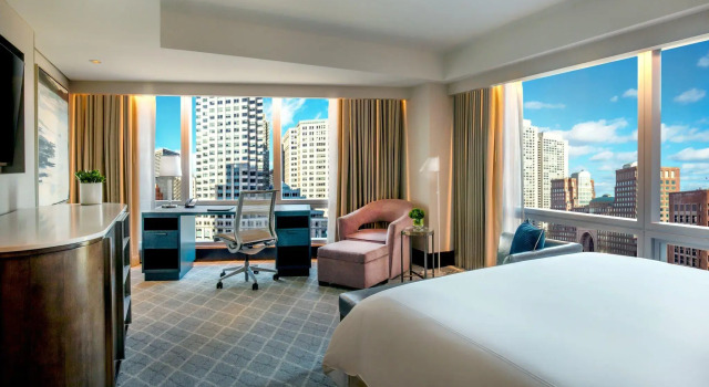 Двухместный номер Corner Classic с видом на Гринвэй InterContinental Boston by IHG