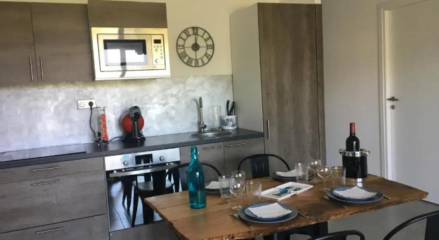Appartement Vue jardin Résidence U Rapalinu